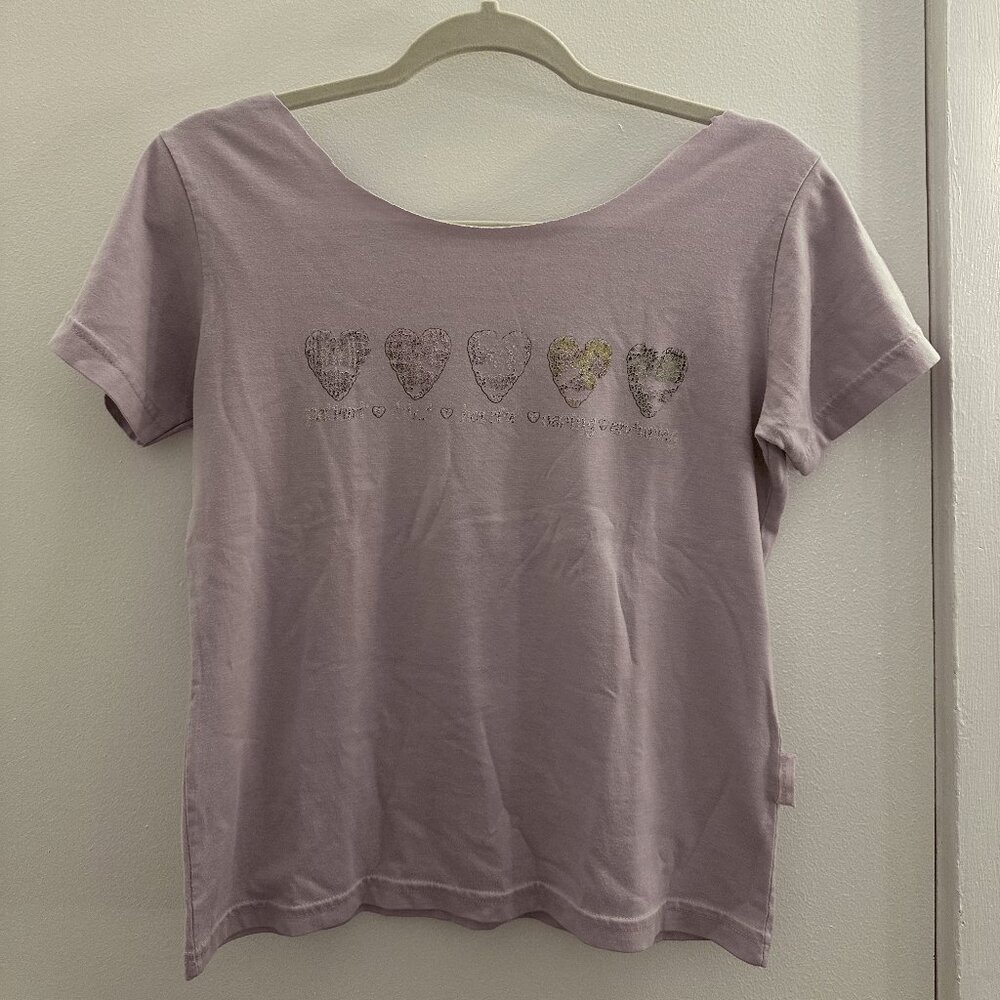 Vintage Off-The-Shoulder Tee